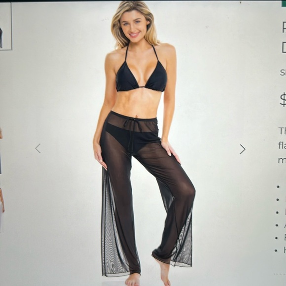 Jordan Taylor Other - Light and Airy Beach Coverup.  Jordon Taylor Mesh Cover Up Pant